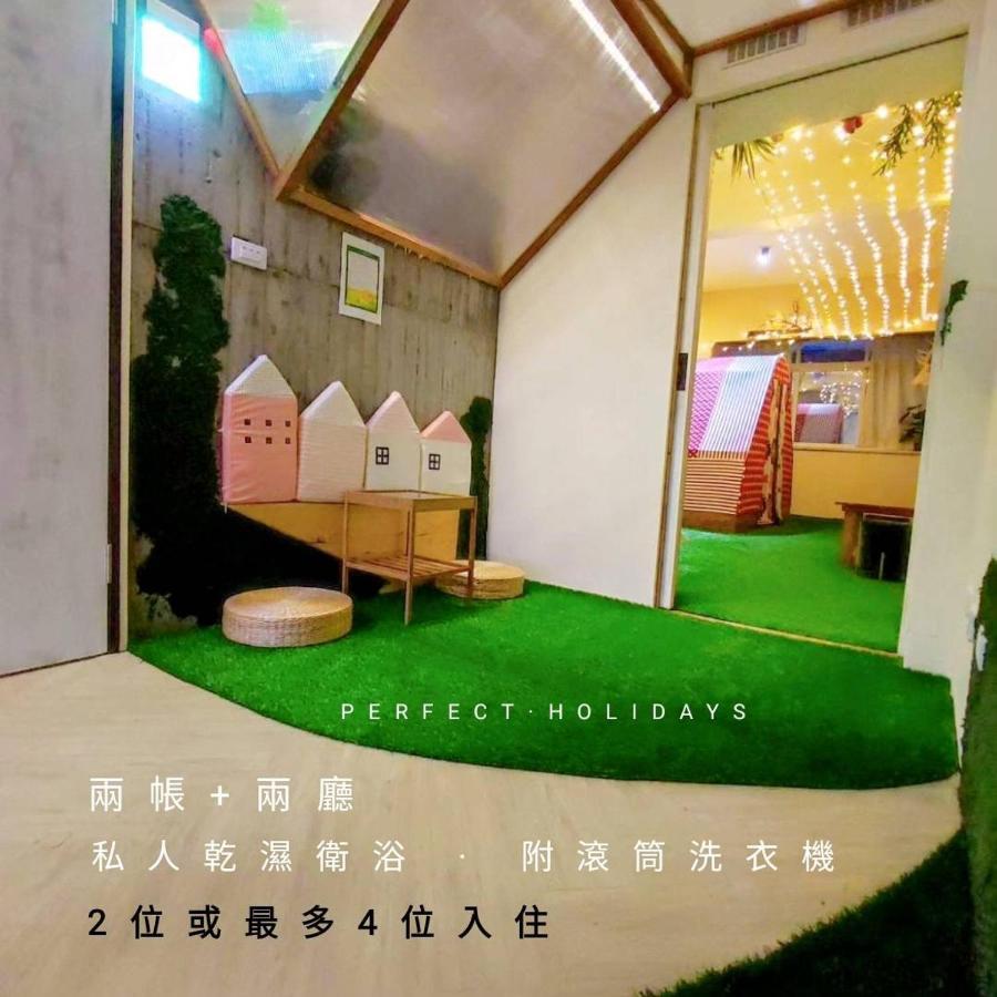 棚棚屋室內帳篷民宿inn Kaohsiung Esterno foto